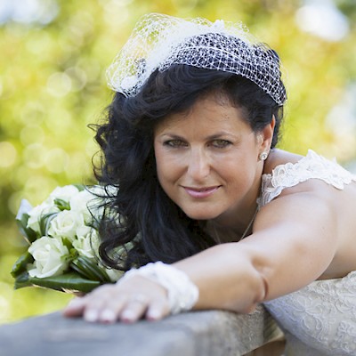 Portrait de la mariée