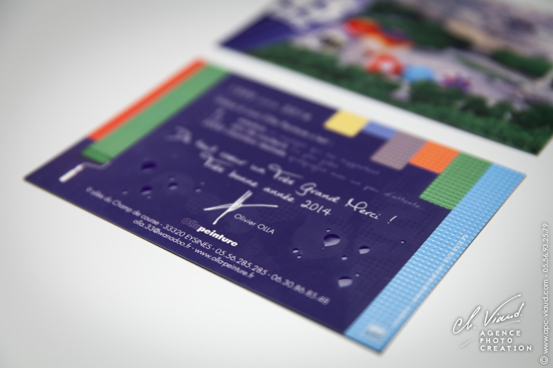 Création carte de vœux personnalisées