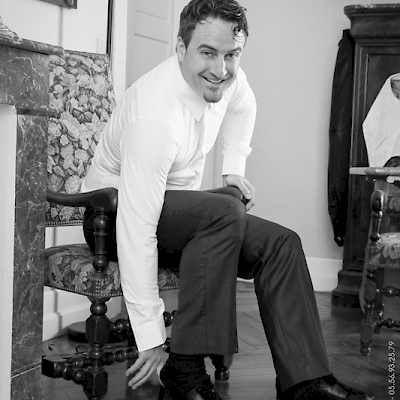 Reportage mariage, photo de la préparation du marié