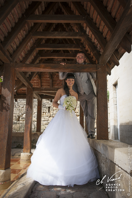 Reportage mariage, photo de couple fun