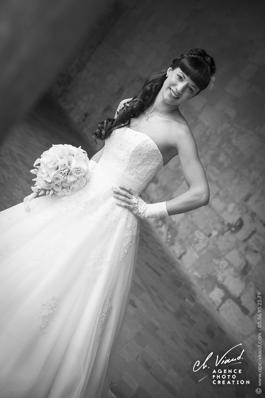 Reportage mariage, photo de la mariée