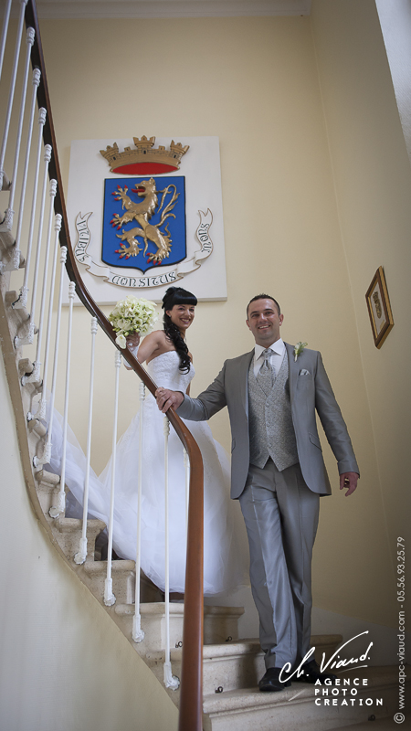 Reportage mariage, portrait des mariés