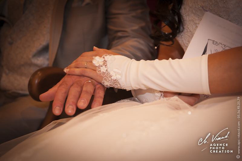 Reportage mariage, photo d'ambiance et détails de mains