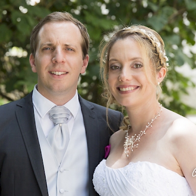 Reportage mariage, portrait des mariés