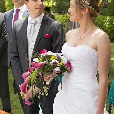 Reportage mariage, portrait des mariés