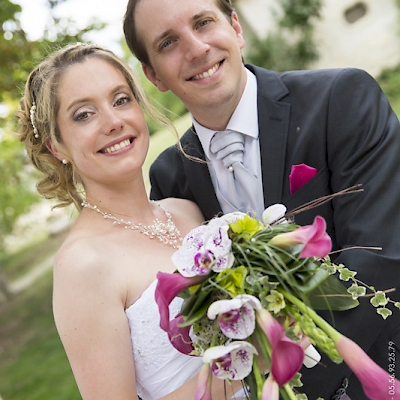 Reportage mariage, portrait des mariés
