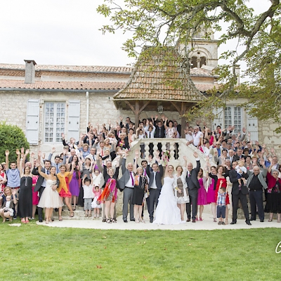 Reportage mariage, photo de groupe