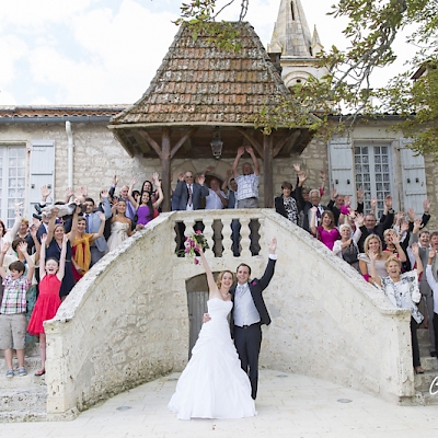 Reportage mariage, photo de groupe