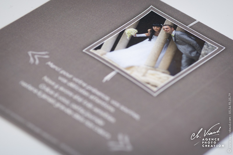 Création d'un faire-part de mariage