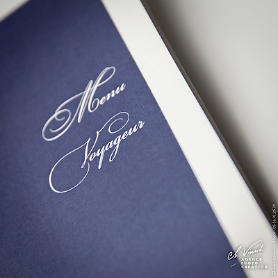 Photo, Création et impression d'un faire-part de mariage original sur le thème de l'aviation