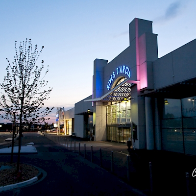 Photo bâtiment nocturne Bordeaux