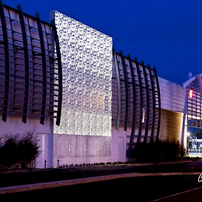 Photo bâtiment nocturne Bordeaux