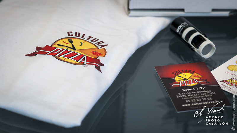 création charte graphique pizzeria