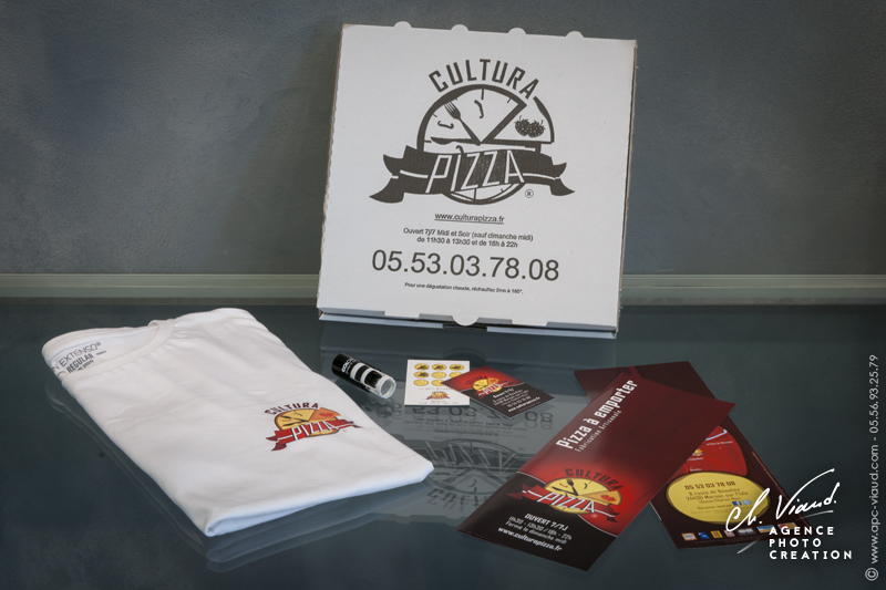 création charte graphique pizzeria