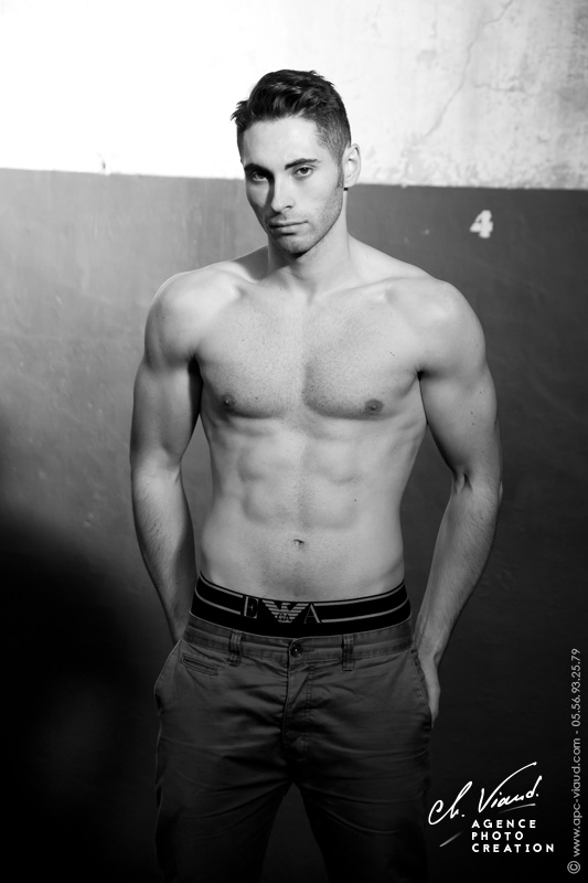 shooting photo de charme pour homme