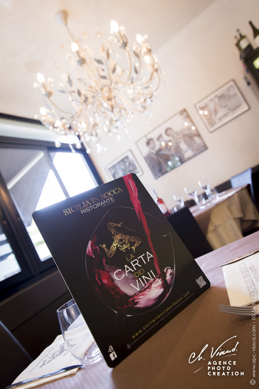 Création d'une carte des vins originale pour un restaurant