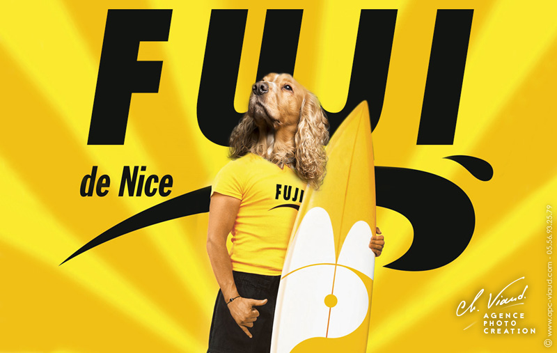 Portrait de chien façon Brice de Nice