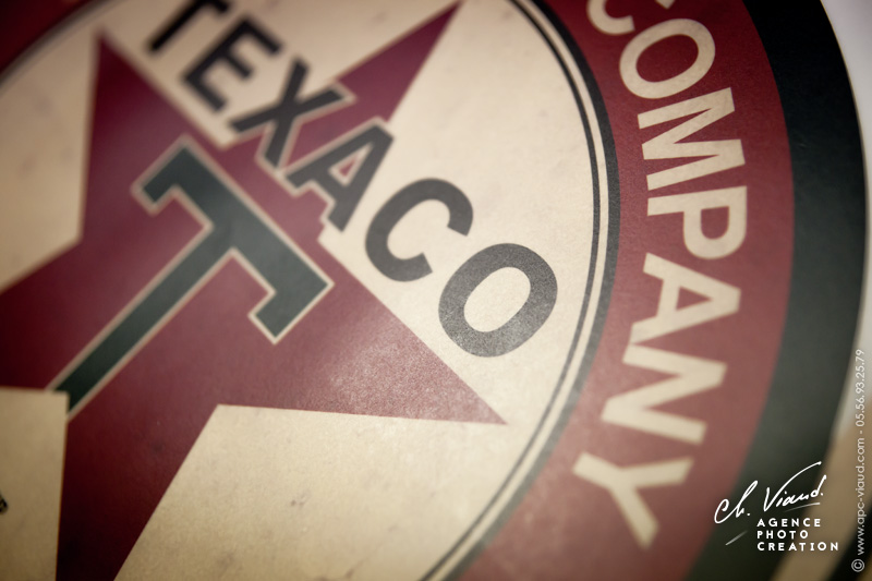 Création et impression d'un stickers covering pour voiture Texaco