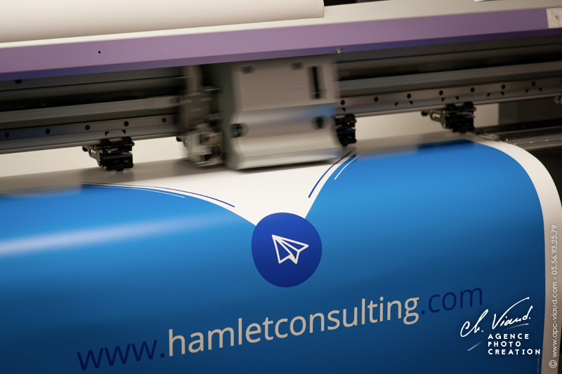 impression du kakemono en haute définition