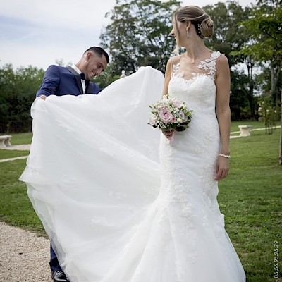 Reportage mariage, photo de couple fun