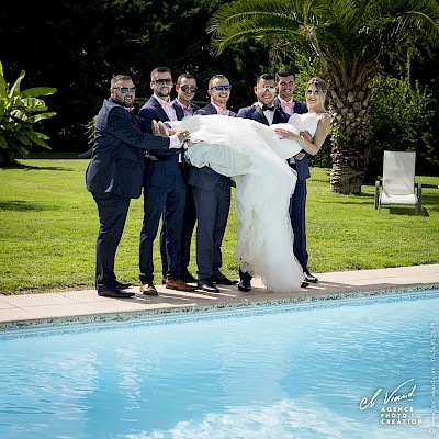 Reportage mariage, photo de groupe
