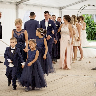 Reportage mariage, photo de la cérémonie laique