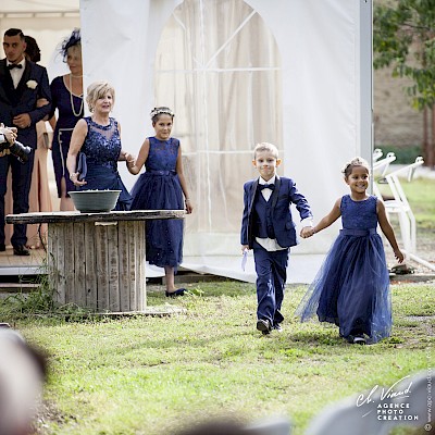 Reportage mariage, photo de la cérémonie laique