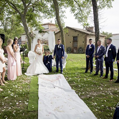 Reportage mariage, photo de la cérémonie laique
