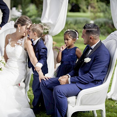 Reportage mariage, photo de la cérémonie laique