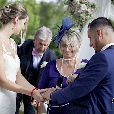 Reportage mariage, photo de la cérémonie laique