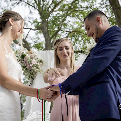 Reportage mariage, photo de la cérémonie laique