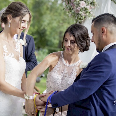 Reportage mariage, photo de la cérémonie laique