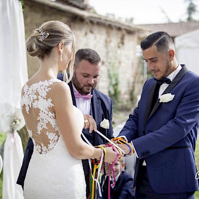 Reportage mariage, photo de la cérémonie laique