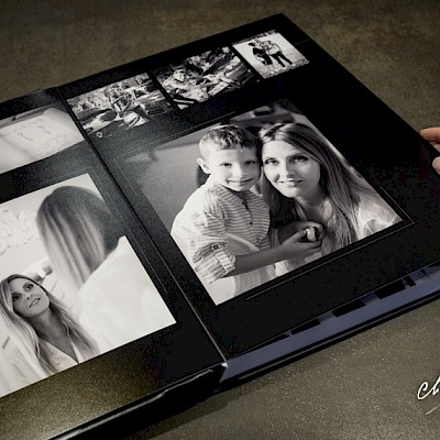 Reportage mariage, mise en page numérique de l'album souvenir