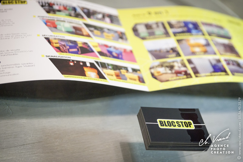 Création carte de visite et plaquette de présentation