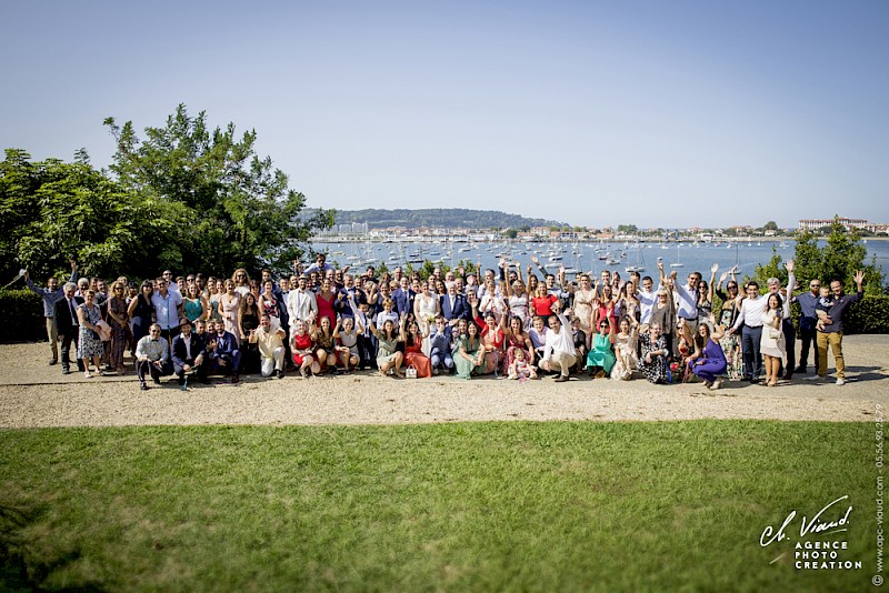 Reportage mariage, photo de groupe
