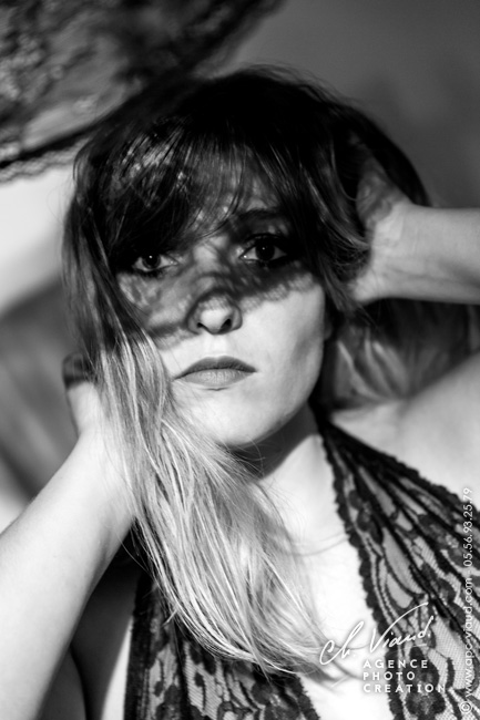 Shooting photo boudoir artistique pour femme