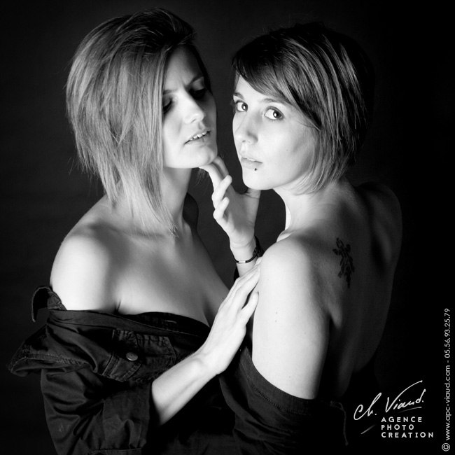 Séance photo de charme en studio