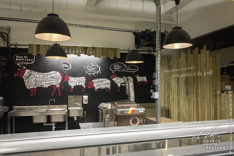 Création d'illustration pour un boucher charcutier