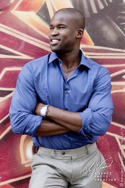 Portrait photo corporate en exterieur