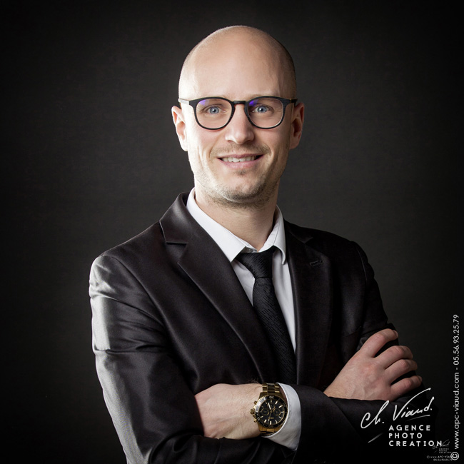 Portrait corporate homme