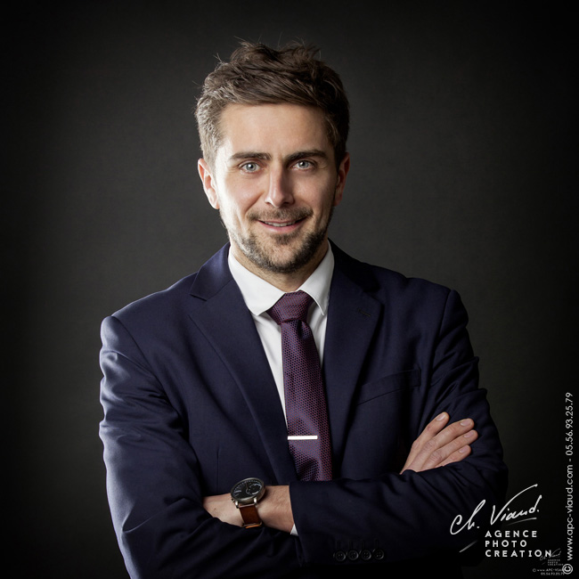 Portrait professionnel homme