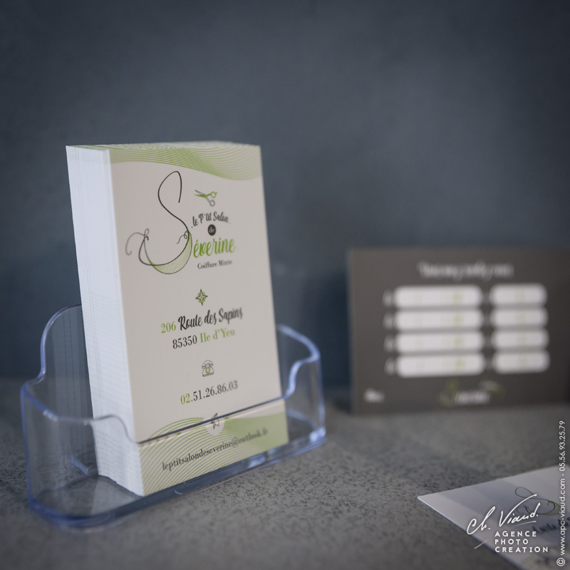 Création carte fidélité salon de coiffure