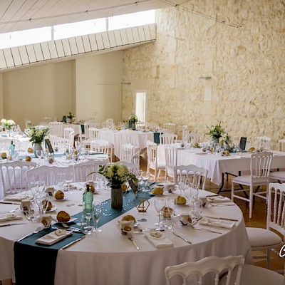 Reportage mariage - Photo de la salle de réception