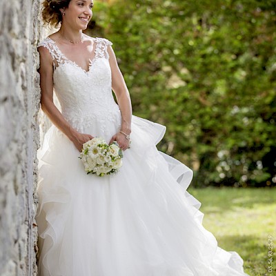 Reportage mariage - Beau portrait de la mariée