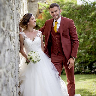 Reportage mariage - Jolie photo de couple des mariés
