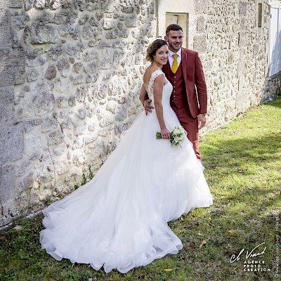 Reportage mariage - Photo en couple des mariés