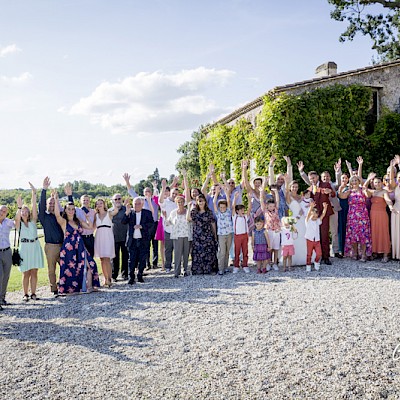 Reportage mariage - Photo de groupe